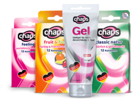 Chaps Sortiment Kondome Gleitgel